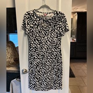 Vince Camuto Black & White Dress - short sleeve